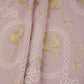 Pink 3D Embroidery Moss Crepe Fabric CF-30482