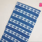 Indigo with White Dabu Print Cotton Fabric DH-29448
