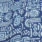 Indigo with White Dabu Print Cotton Fabric DH-29458