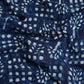 Indigo with White Dabu Print Cotton Fabric DH-29456