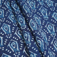 Indigo with White Dabu Print Cotton Fabric DH-29459
