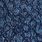 Indigo with White Dabu Print Cotton Fabric DH-29459