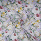 Lilac floral print Georgette Fabric GTS-31135