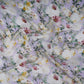 Lilac floral print Georgette Fabric GTS-31135
