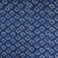 Indigo with White Dabu Print Cotton Fabric DH-29451
