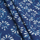 Indigo with White Dabu Print Cotton Fabric DH-29451