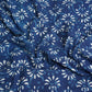 Indigo with White Dabu Print Cotton Fabric DH-29451
