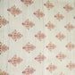 Natural Beige Floral Jaal Pure Tusser Silk Fabric CW-32572