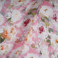 Rose Pink floral print Georgette Fabric GTS-31137