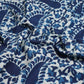 Indigo with White Dabu Print Cotton Fabric DH-29455