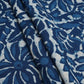 Indigo with White Dabu Print Cotton Fabric DH-29447