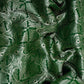 Bottle Green Jaal Raw Mango Silk Fabric CW-32495