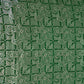 Bottle Green Jaal Raw Mango Silk Fabric CW-32495