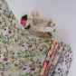 Pista Green floral print Georgette Fabric GTS-31134