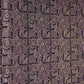Navy Blue Jaal Raw Mango Silk Fabric CW-32499