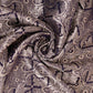 Navy Blue Jaal Raw Mango Silk Fabric CW-32499