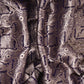 Navy Blue Jaal Raw Mango Silk Fabric CW-32499