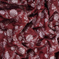 Wine Floral Jaal Raw Mango Silk Fabric CW-32511