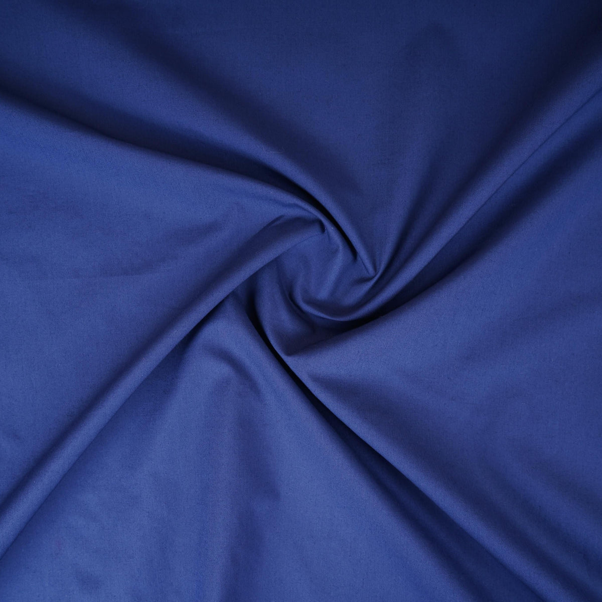 Blue Solid Poplin Fabric LSF-30558 - TradeUNO