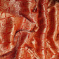 Red Jaal Raw Mango Silk Fabric CW-32497