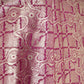 Wine Jaal Raw Mango Silk Fabric CW-32498