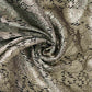 Black Jaal Raw Mango Silk Fabric CW-32501