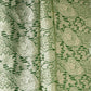 Bottle Green Jaal Raw Mango Silk Fabric CW-32500