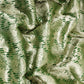 Bottle Green Jaal Raw Mango Silk Fabric CW-32500
