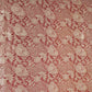Maroon Jaal Raw Mango Silk Fabric CW-32502