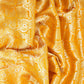Mustard Jaal Raw Mango Silk Fabric CW-32496