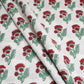 Off White Handblock Print Cotton Fabric DH-29437
