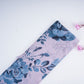 Light Grey Floral Print Organza Fabric MT-30682