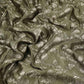 Sage Green Floral Jaal Raw Mango Silk Fabric CW-32510