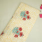 Orange Handblock Print Cotton Fabric DH-29445