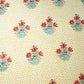 Orange Handblock Print Cotton Fabric DH-29445