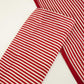Maroon With White Stripes Print Chanderi Fabric CW-32505