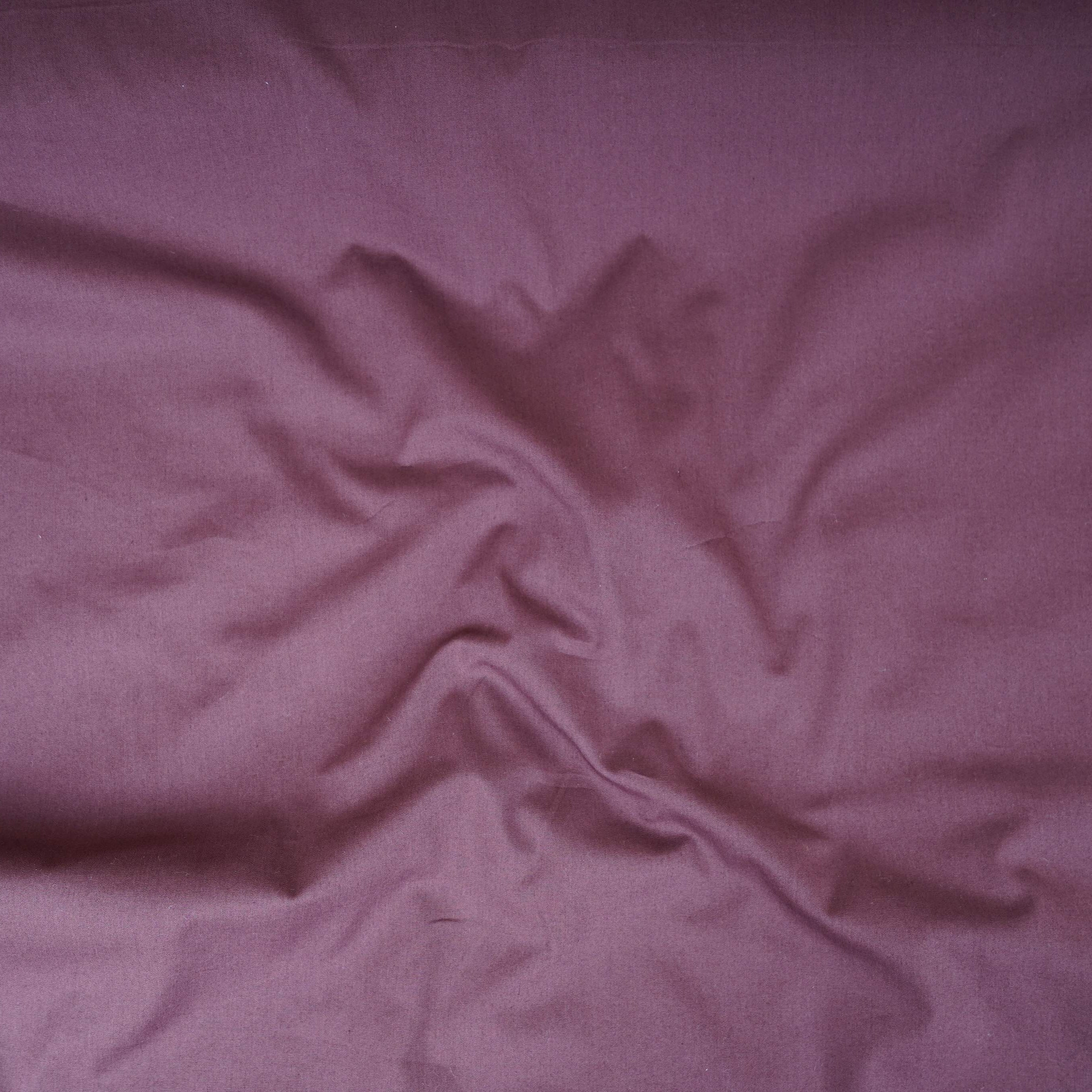 Brown Solid Poplin Fabric LSF-30555 - TradeUNO