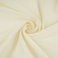 White Dyeable Border Work Chanderi Fabric CW-32507