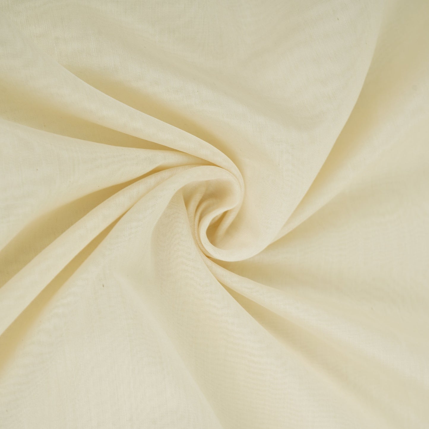 White Dyeable Border Work Chanderi Fabric CW-32506