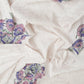 Off White Handblock Print Cotton Fabric DH-29425