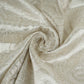 Off White With Silver Zari Jaal Dyeable Katan Brocade Fabric CW-32494