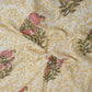 Mustard Handblock Print Cotton Fabric DH-29434
