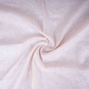 Peach Solid Pure Linen 60 Lea Fabric UT-30485 - TradeUNO