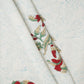 White Floral Handblock Print Cotton Fabric DH-29442