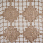 Golden cutwork sequins cutdana Net Fabric AC-31124 - TradeUNO