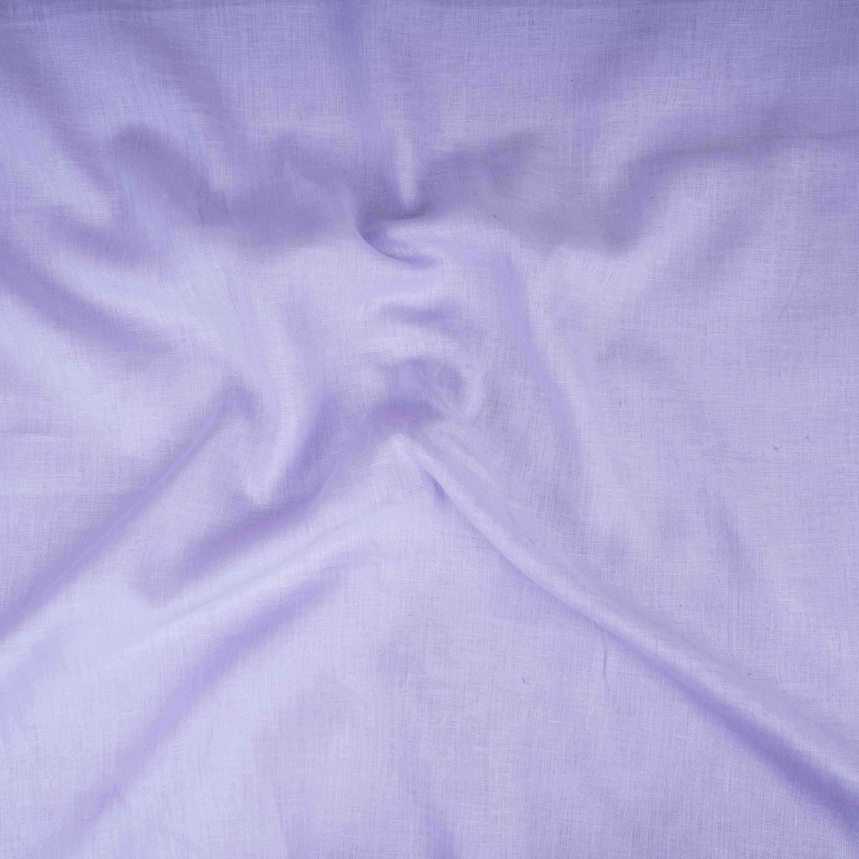 Lavender Solid Pure Linen Fabric UT-30953 - TradeUNO