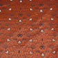 Brown Zari Booti Tanchoi Silk Fabric HMSS-32758