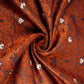 Brown Zari Booti Tanchoi Silk Fabric HMSS-32758