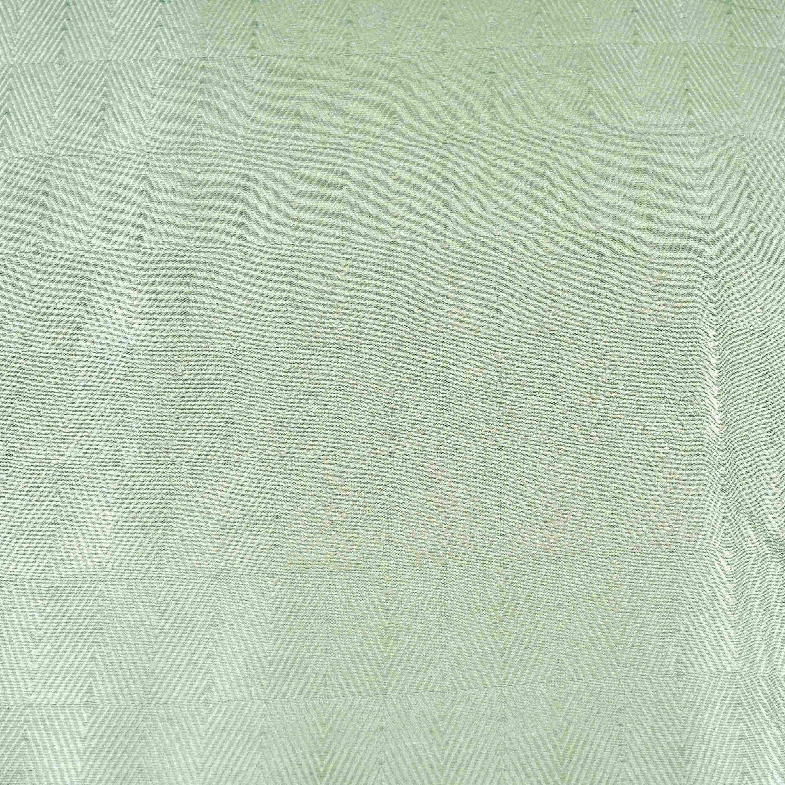 Grey Chevron Weave Brocade Fabric HMSS-32805