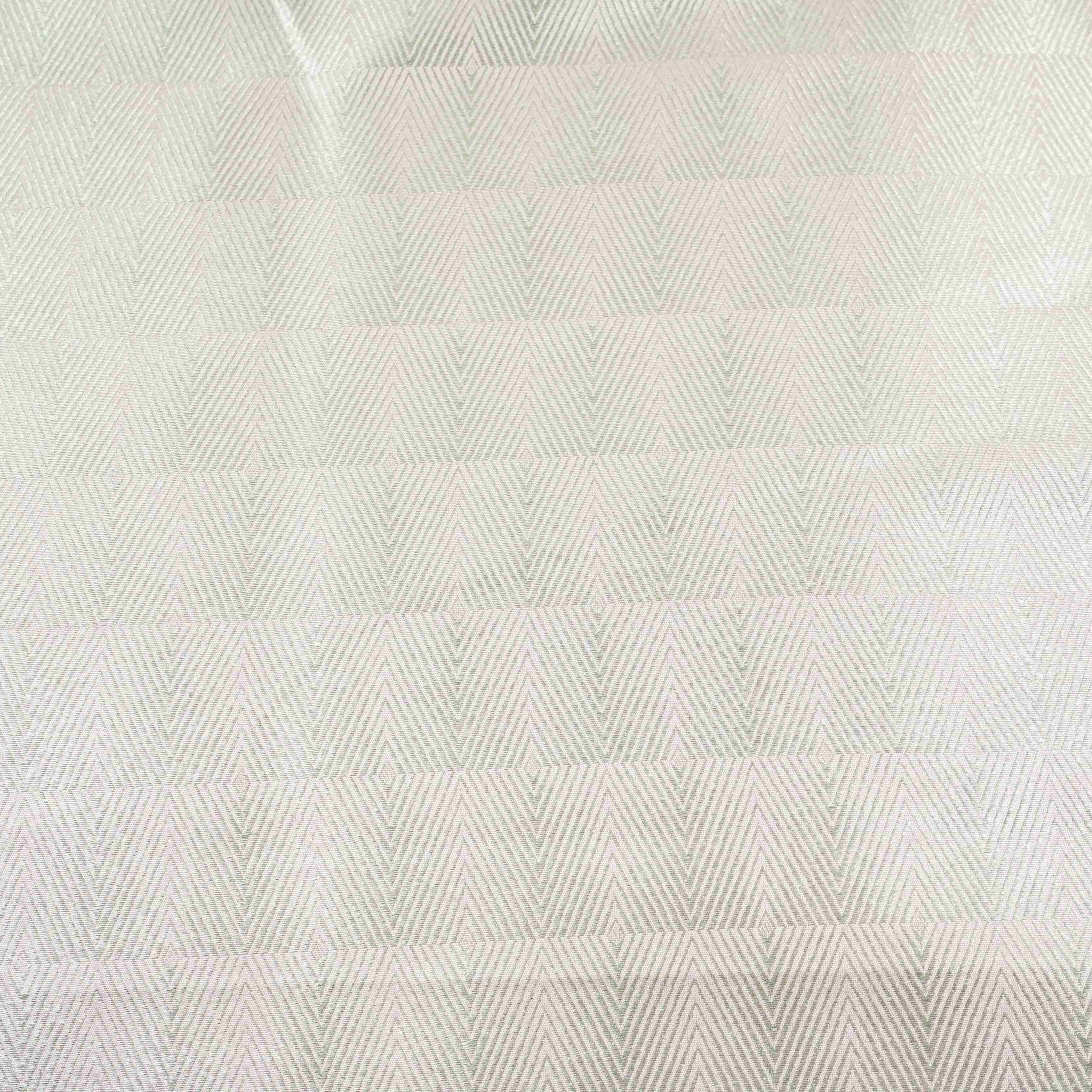 Baby Pink Chevron Weave Brocade Fabric HMSS-32802